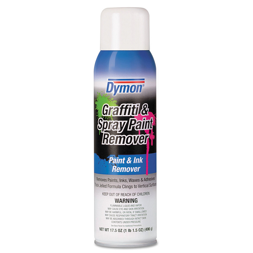Dymon Graffiti/Paint Remover, Jelled Formula, 17.5 oz Aerosol Spray (ITW07820)