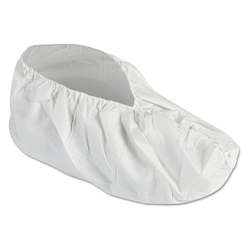 KleenGuard A40 Liquid and Particle Protection Shoe Covers, Medium, White, 400/Carton (KCC44492)