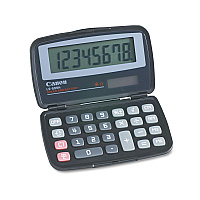 Canon LS555H Handheld Foldable Pocket Calculator, 8-Digit LCD (CNM4009A006AA)
