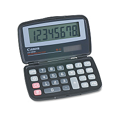 Canon LS555H Handheld Foldable Pocket Calculator, 8-Digit LCD (CNM4009A006AA)