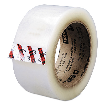 Scotch Box Sealing Tape, 3" Core, 48 Mm X 100 M, Clear, 36/carton (MMM37148100)
