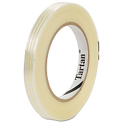 Tartan Filament Tape, 3" Core, 12 Mm X 55 M, Clear, 72/carton (MMM893412)
