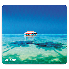 Allsop Naturesmart Mouse Pad, 8.5 x 8, Tropical Maldives Design (ASP31625)