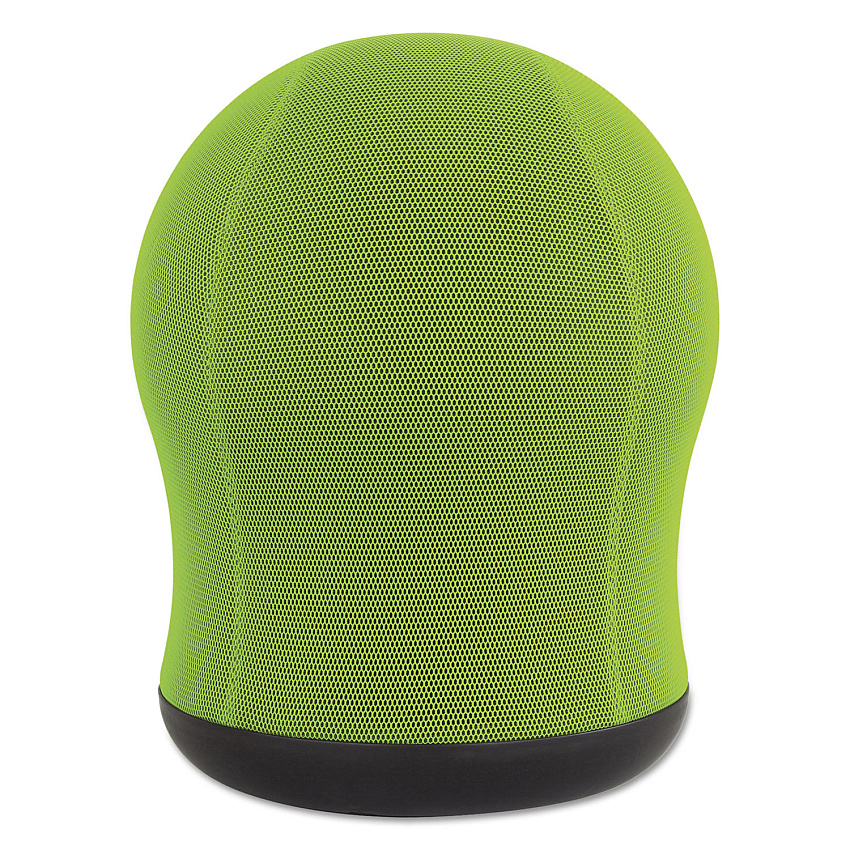 Safco Zenergy Swivel Ball Chair, Backless, Supports Up to 250 lb, Green Seat, Black Base (SAF4760GN)