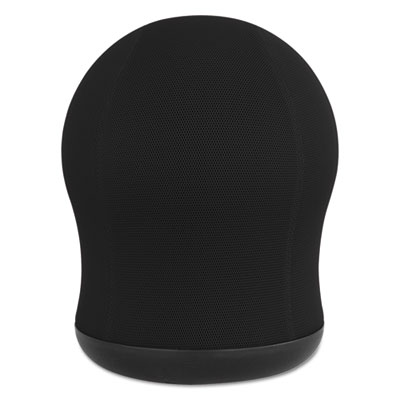 Safco Zenergy Swivel Ball Chair, Backless, Supports Up To 250 Lb, Black (SAF4760BL)