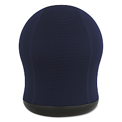 Safco Zenergy Swivel Ball Chair, Backless, Supports Up to 250 lb, Blue Seat, Black Base (SAF4760BU)