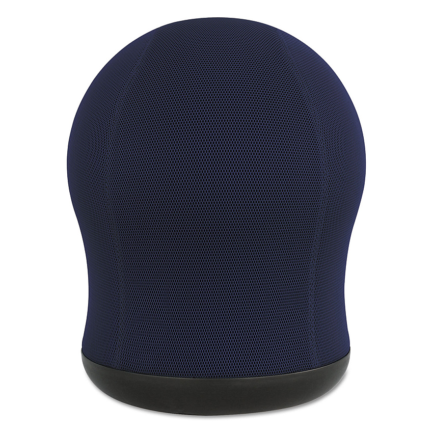 Safco Zenergy Swivel Ball Chair, Backless, Supports Up to 250 lb, Blue Seat, Black Base (SAF4760BU)