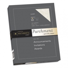 Southworth Parchment Specialty Paper, 24 lb Bond Weight, 8.5 x 11, Ivory, 100/Pack (P984CK336)