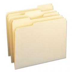 Smead Manila File Folders, 1/3-Cut Tabs: Assorted, Letter Size, 0.75" Expansion, Manila, 24/Pack (11928)