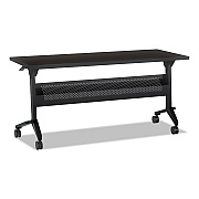 Safco Flip-n-Go Table Top, Rectangular, 60w x 24d, Mocha (MLN2460TLDCM)