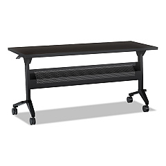 Safco Flip-n-Go Table Top, Rectangular, 60w x 24d, Mocha (MLN2460TLDCM)