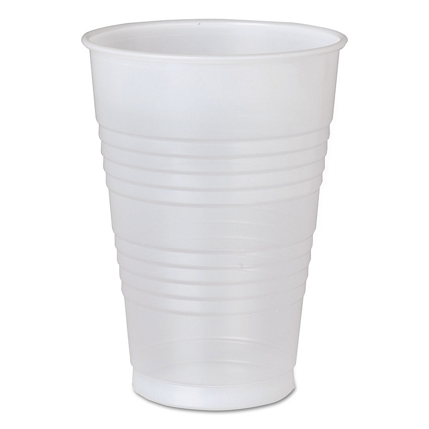 Dart High-Impact Polystyrene Cold Cups, 16 oz, Translucent, 50/Pack (DCCY16TPK)
