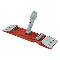 Unger EZ Flat Mop Holders, Nylon Head, 16", Red (UNGSM40R)