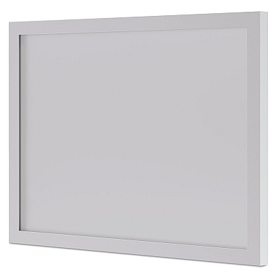 HON BL Series Frosted Glass Modesty Panel, 39.5w x 0.13d x 27.25h, Silver/Frosted (BSXBLBF72MODG)