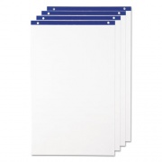 Quartet Conference Cabinet Flipchart Pad, Unruled, 21 x 33.75, White, 50 Sheets, 4/Carton (LP50)