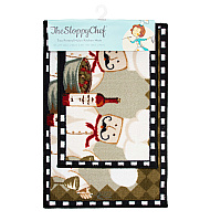 Sloppy Chef Printed 2pc Rug Set Chef - New 2024, Case Of 24 Sets (KTC-2PCS-CHEF)