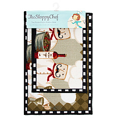 Sloppy Chef Printed 2pc Rug Set Chef - New 2024, Case Of 24 Sets (KTC-2PCS-CHEF)
