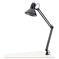 Alera Architect Lamp, Adjustable, Clamp-on, 6.75w x 20d x 28h, Black (ALELMP702B)
