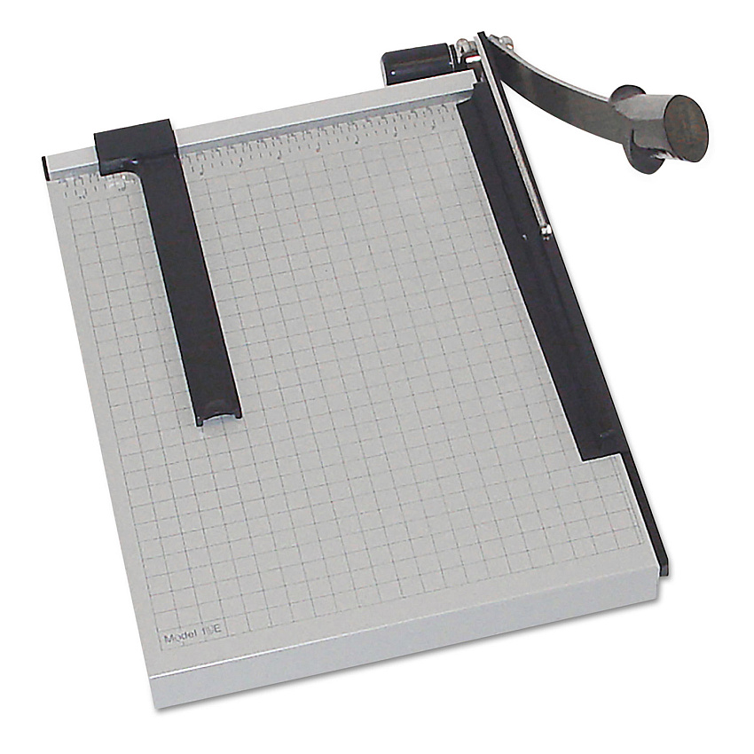 Dahle Vantage Guillotine Paper Trimmer/Cutter, 15 Sheets, 18" Cut Length, Metal Base, 15.5 x 18.75 (DAH18E)