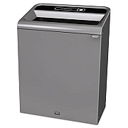 Rubbermaid Commercial Configure Indoor Recycling Waste Receptacle, 45 Gal, Gray, Landfill (RCP1961507)