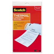 Scotch Laminating Pouches, 3 mil, 8.5" x 14", Gloss Clear, 20/Pack (TP385520)