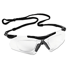 KleenGuard V60 Nemesis Rx Reader Safety Glasses, Black Frame, Clear Anti-Fog Lens, 12/Box (KCC38503)