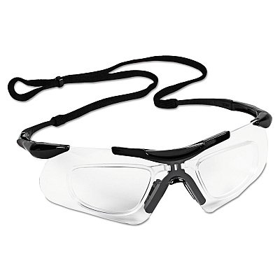 KleenGuard V60 Nemesis Rx Reader Safety Glasses, Black Frame, Clear Anti-Fog Lens, 12/Box (KCC38503)