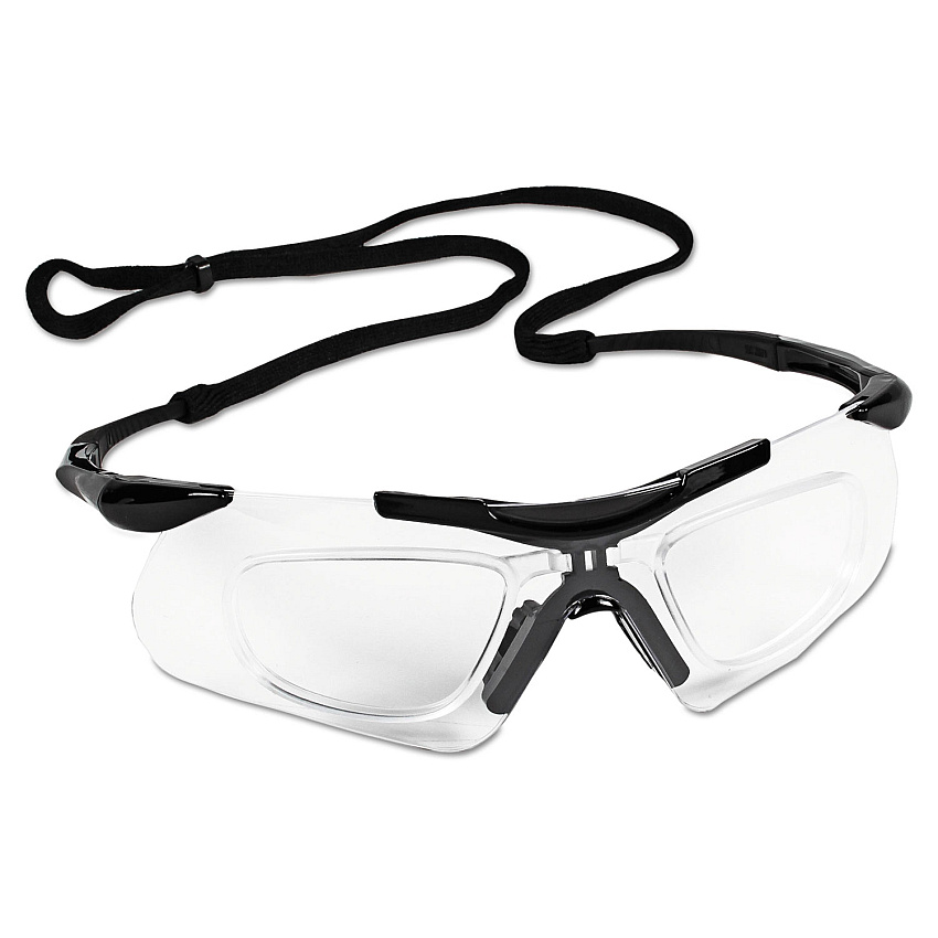 KleenGuard V60 Nemesis Rx Reader Safety Glasses, Black Frame, Clear Anti-Fog Lens, 12/Box (KCC38503)