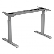 Alera AdaptivErgo Sit-Stand Two-Stage Electric Height-Adjustable Table Base, 48.06" x 24.35" x 27.5" to 47.2", Gray (HT2SSG)