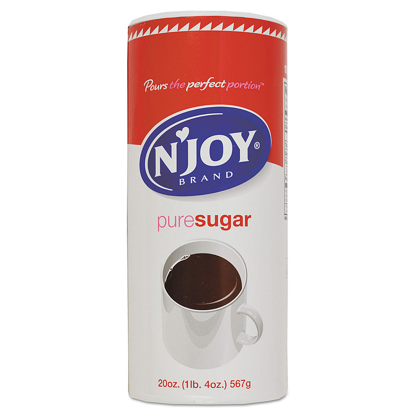 N'Joy Pure Sugar Cane, 20 oz Canister (NJO90585)