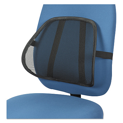 Alera Mesh Backrest, 18.13 x 15.38 x 5.88, Black (ALEBR118)