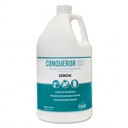 Fresh Products Conqueror 103 Odor Counteractant Concentrate, Lemon, 1 gal Bottle, 4/Carton (1WBLE)