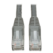 Tripp Lite CAT6 Gigabit Snagless Molded Patch Cable, 5 ft, Gray (N201005GY)