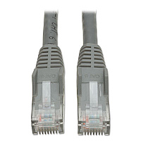 Tripp Lite CAT6 Gigabit Snagless Molded Patch Cable, 5 ft, Gray (N201005GY)