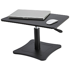 Victor DC230 Adjustable Laptop Stand, 21" x 13" x 12" to 15.75", Black, Supports 20 lbs (VCTDC230B)