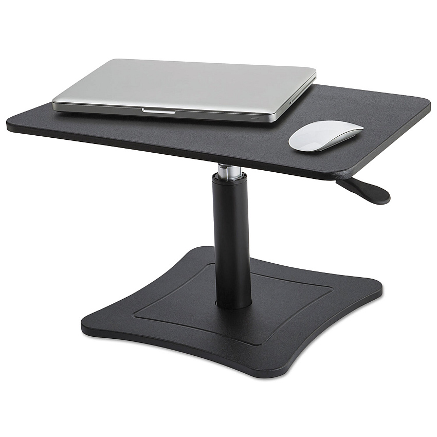 Victor DC230 Adjustable Laptop Stand, 21" x 13" x 12" to 15.75", Black, Supports 20 lbs (VCTDC230B)