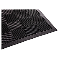 Guardian Parquet Wiper Scraper Mat, 24 x 36, Black (MLLPARQUET2X3)