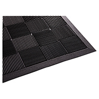 Guardian Parquet Wiper Scraper Mat, 36 x 60, Black (MLLPARQUET3X5)