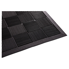 Guardian Parquet Wiper Scraper Mat, 36 x 60, Black (MLLPARQUET3X5)