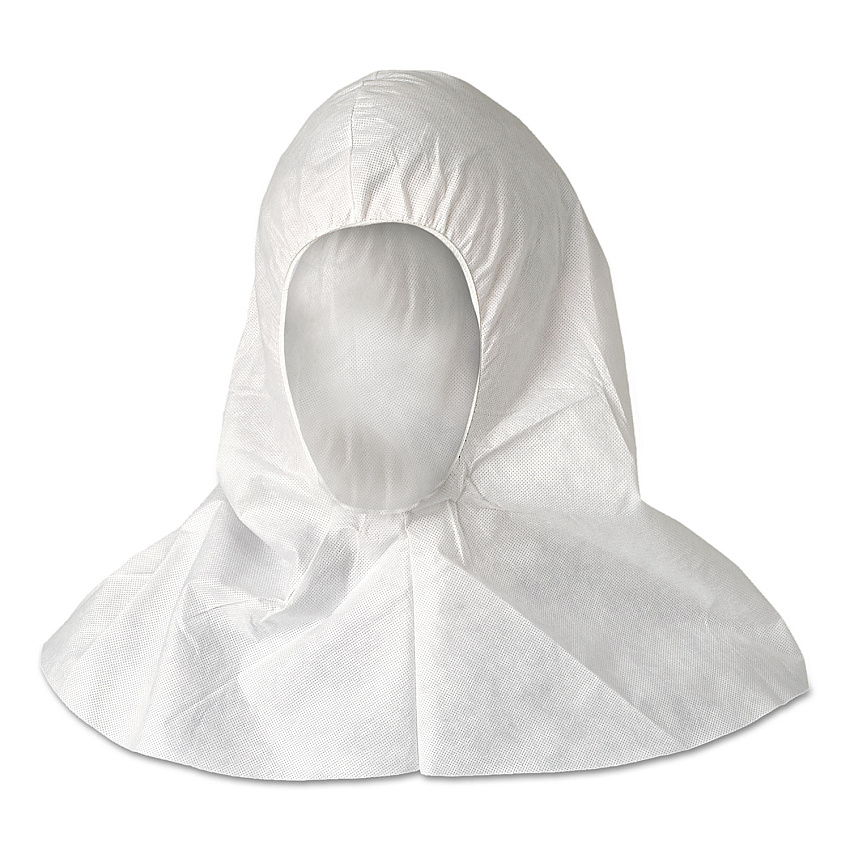 KleenGuard A20 Breathable Particle Protection Hood, One Size Fits All, White, 100/Carton (KCC36890)
