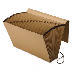 Pendaflex Kraft Indexed Expanding File, 21 Sections, Elastic Cord Closure, 1/21-Cut Tabs, Legal Size, Brown (K19AOX)
