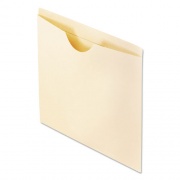 Pendaflex Smart Shield Reinforced File Jackets, Straight Tab, Letter Size, Manila, 100/Box (22022)