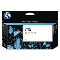 HP 745, (HEWF9J96A) Yellow Original Ink Cartridge