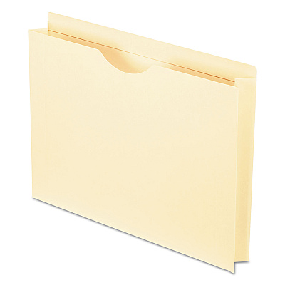 Pendaflex Smart Shield Reinforced File Jackets, Straight Tab, Letter Size, Manila, 50/Box (PFX22025)