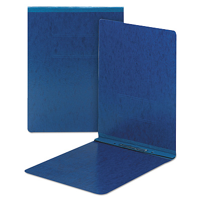Smead Prong Fastener  Premium Pressboard Report Cover, Two-Prong Fastener: 2" Capacity, 8.5 x 11, Dark Blue/Dark Blue (SMD81354)