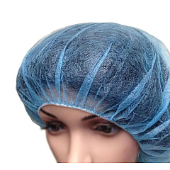 Bee-safe Polyproylene Bouffant Cap Blue 24 In., Case Of 1000 (GAH-BP-24-BL)