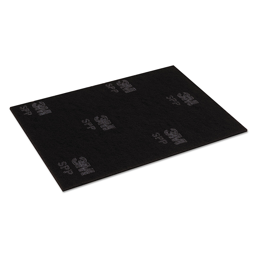 Scotch-Brite Surface Preparation Pad Sheets, 14 x 20, Maroon, 10/Carton (MMM02590)