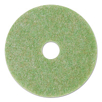 3M Low-Speed TopLine Autoscrubber Floor Pads 5000, 20" Diameter, Green/Amber, 5/Carton (MMM18052)