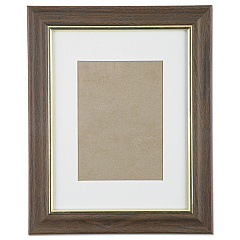 AbilityOne 7105014089957, SKILCRAFT Walnut Vinyl Frames, Certificate/Photo, 8.5 x 11, 12/Carton