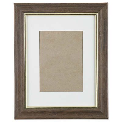 AbilityOne 7105014089957, SKILCRAFT Walnut Vinyl Frames, Certificate/Photo, 8.5 x 11, 12/Carton